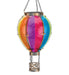 Regal Art & Gifts : Hot Air Balloon Solar Lantern - Rainbow -