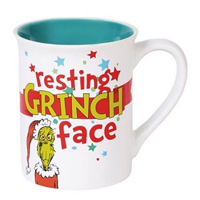 Resting Grinch Face Mug - Resting Grinch Face Mug - Annies Hallmark and Gretchens Hallmark, Sister Stores