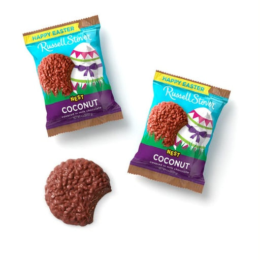 Russell Stover : Milk Chocolate Easter Coconut Nest - 1.3 oz. - Russell Stover : Milk Chocolate Easter Coconut Nest - 1.3 oz.