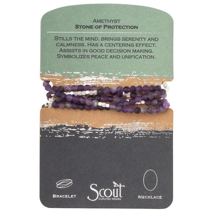 Scout Curated Wears : Amethyst - Stone of Protection -