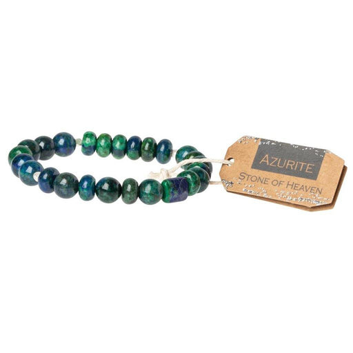 Scout Curated Wears : Azurite Stone Bracelet - Stone of Heaven -