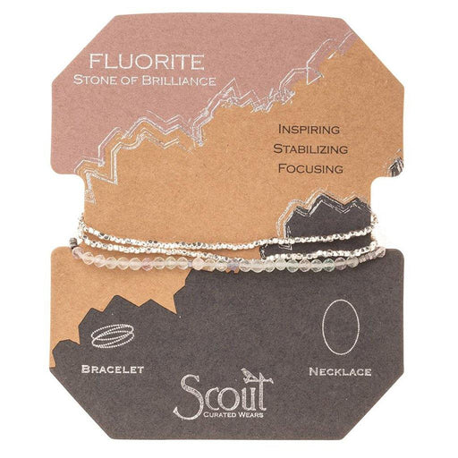 Scout Curated Wears : Delicate Stone Fluorite - Stone of Brilliance -