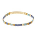 Scout Curated Wears : Good Karma Miyuki Bracelet | Strength & Grace - Indigo/Gold -