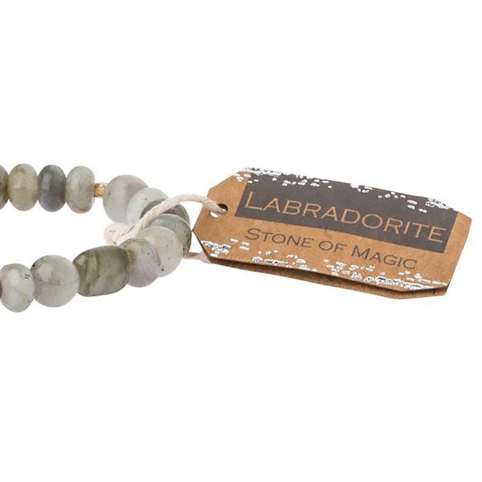 Scout Curated Wears : Labradorite Stone Bracelet - Stone of Magic -