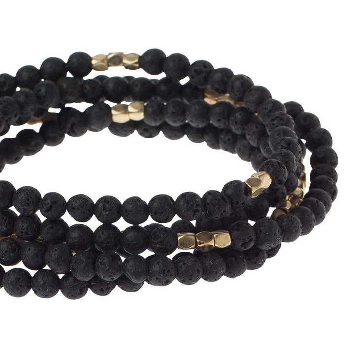 Scout Curated Wears : Lava Stone Wrap - Stone of Strength -