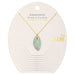 Scout Curated Wears : Organic Stone Necklace Amazonite/Gold - Stone of Courage - Scout Curated Wears : Organic Stone Necklace Amazonite/Gold - Stone of Courage