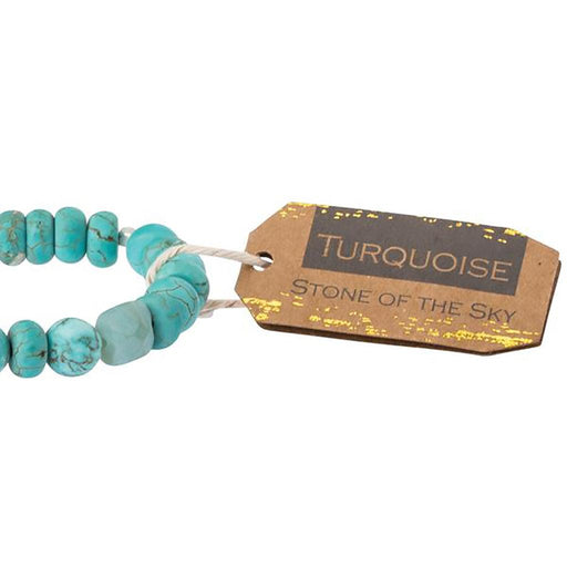 Scout Curated Wears : Turquoise Stone Bracelet - Stone of the Sky -