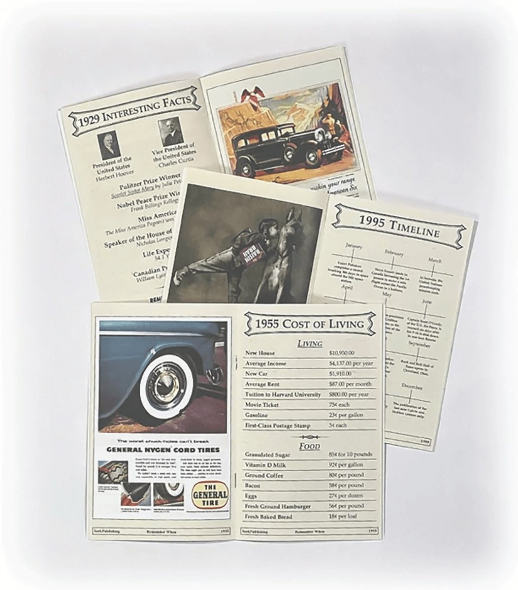 Seek Publishing Remember When KardLets Annies Hallmark and