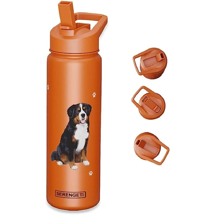 Raining Cats and Dogs Bernedoodle Serengeti Insulated Water Bottle