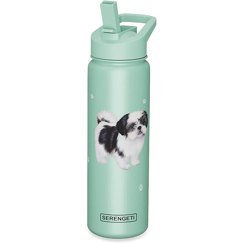 BEIGE SHIH TZU Dog SERENGETI 40 Oz. Stainless Steel Ultimate Hot