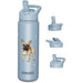 Serengeti French Bulldog 24 oz Water Bottle - Serengeti French Bulldog 24 oz Water Bottle