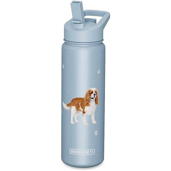 Serengeti King Charles Cavalier 24 oz Water Bottle - Serengeti King Charles Cavalier 24 oz Water Bottle