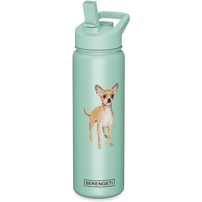 E & S Imports Serengeti Tan Chihuahua 24 oz Water Bottle - Annies Hallmark and Gretchens Hallmark
