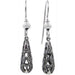 Silver Forest Earrings - Silver Briolette Shape & Bead Earrings -