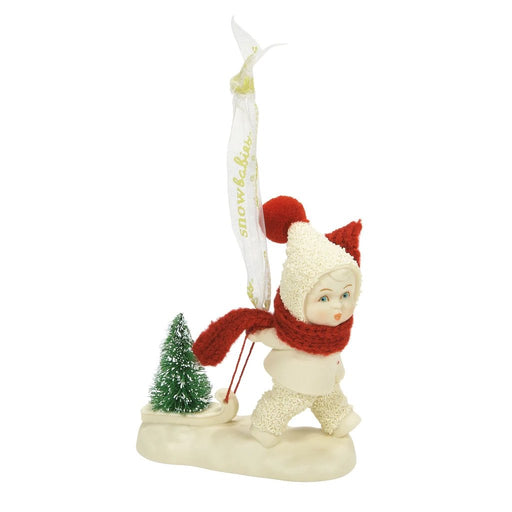 Snowbabies - Tiniest Tree Delivery ornament - Snowbabies - Tiniest Tree Delivery ornament