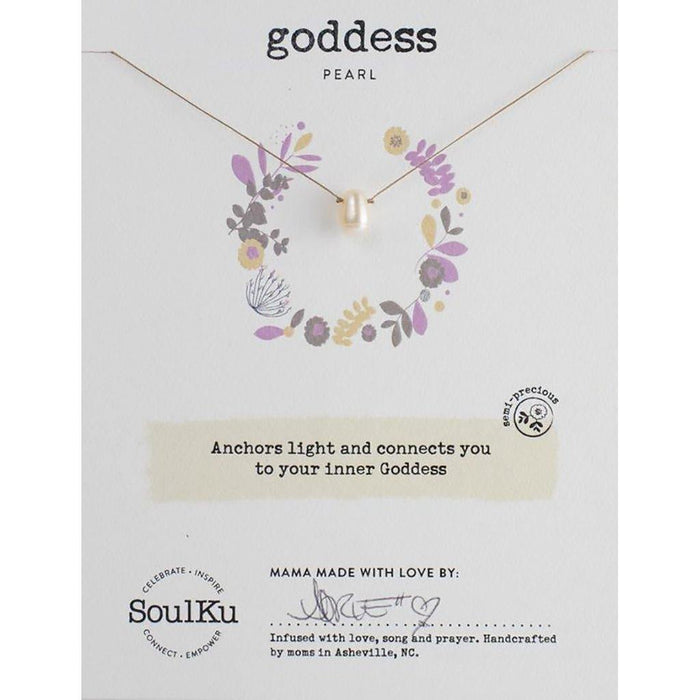 Soulku : Pearl Soul-Full Of Light Necklace For Goddess -