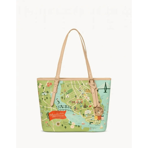 Spartina 449 Box Tote Queenie Topiary Flax – Parsons Gifts