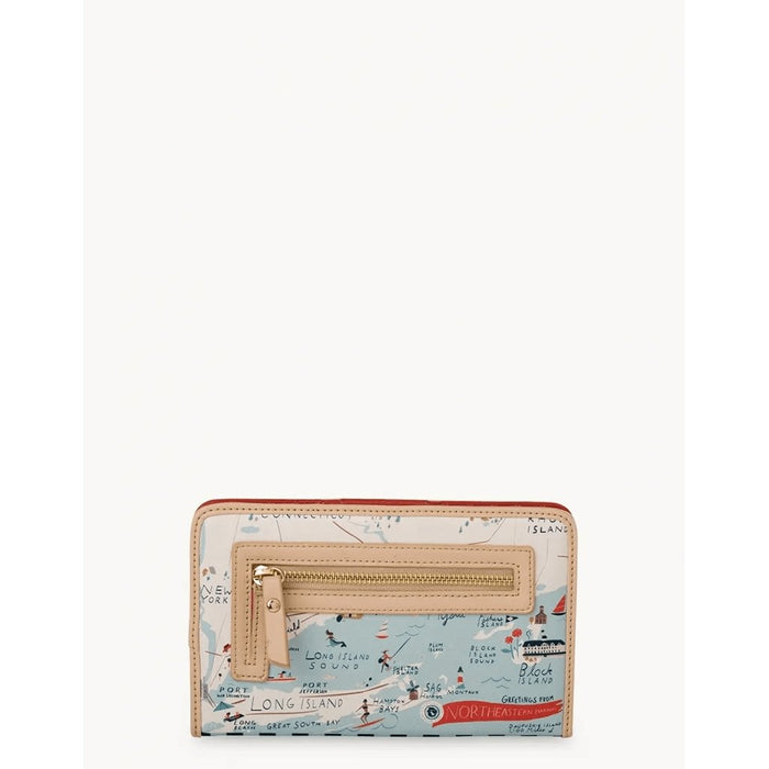 Spartina 449 : Northeastern Harbors Snap Wallet -