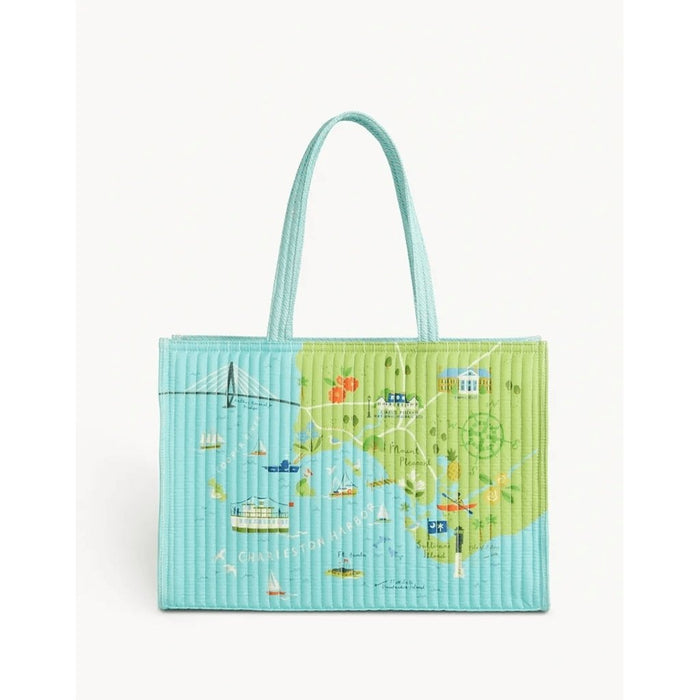 Spartina : Charleston Quilted Market Tote -