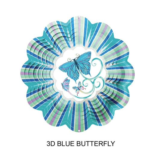 Spinfinity : Blue Butterfly - 3D -