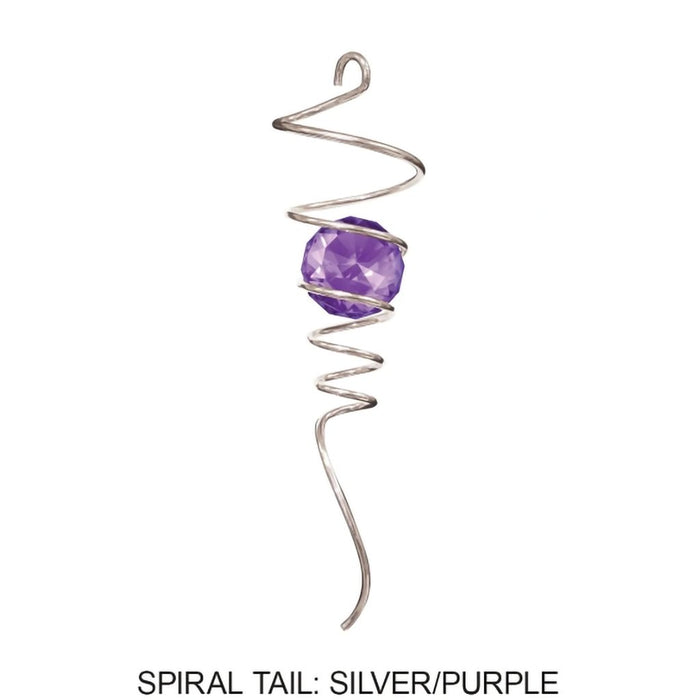 Spinfinity : Spiral Tail-Silver/Purple -