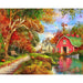 Springbok : Autumn Barn 1000 Piece Jigsaw Puzzle - Springbok : Autumn Barn 1000 Piece Jigsaw Puzzle