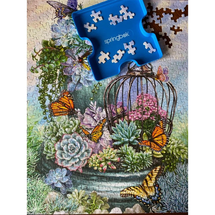 Springbok : Butterfly Bliss 500 Piece Jigsaw Puzzle - Springbok : Butterfly Bliss 500 Piece Jigsaw Puzzle