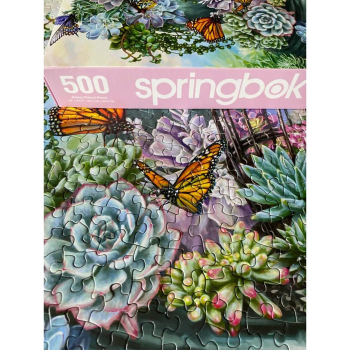 Springbok : Butterfly Bliss 500 Piece Jigsaw Puzzle - Springbok : Butterfly Bliss 500 Piece Jigsaw Puzzle