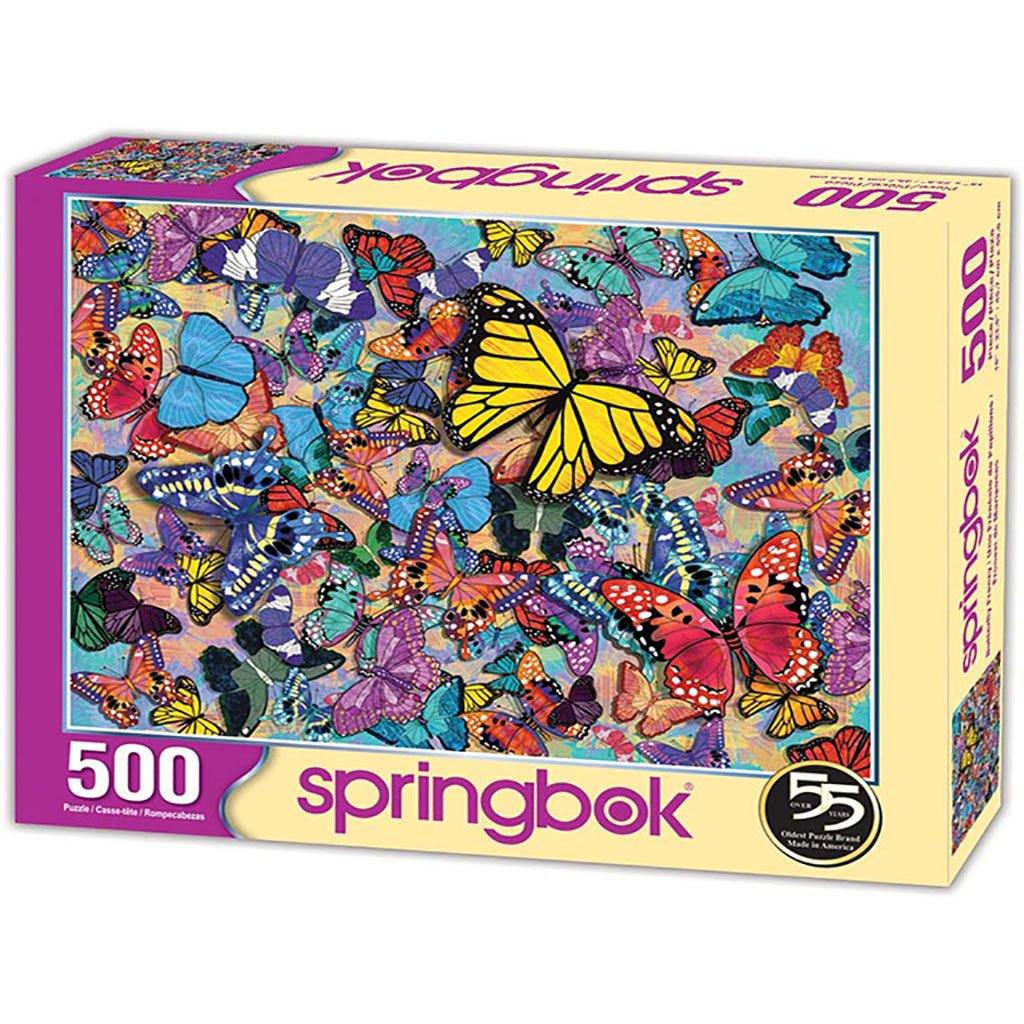 Springbok : Butterfly Frenzy 500 Piece Jigsaw Puzzle