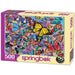 Springbok : Butterfly Frenzy 500 Piece Jigsaw Puzzle -