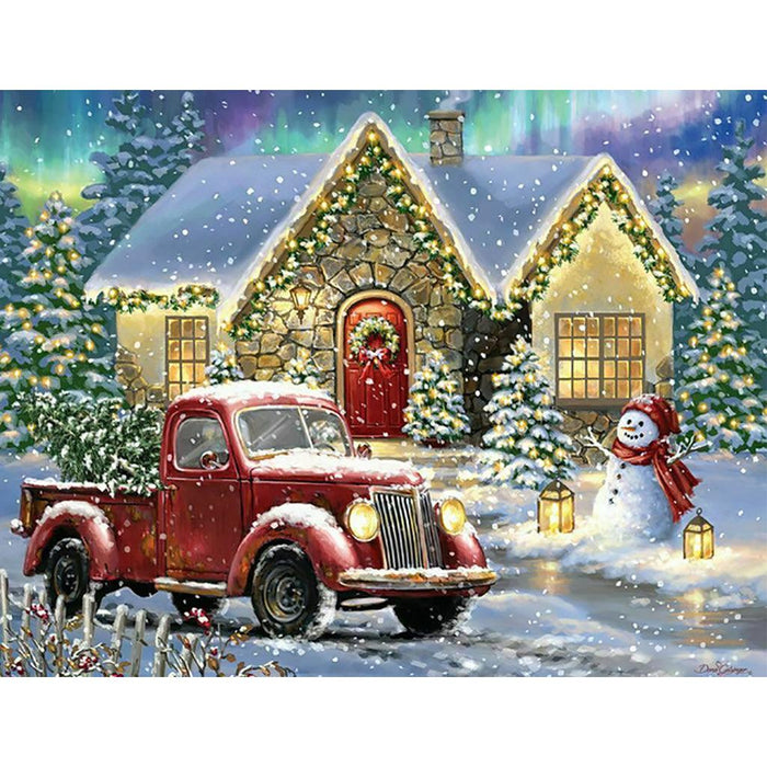 Springbok : Christmas Light Lane 500 Piece Jigsaw Puzzle - Springbok : Christmas Light Lane 500 Piece Jigsaw Puzzle - Annies Hallmark and Gretchens Hallmark, Sister Stores