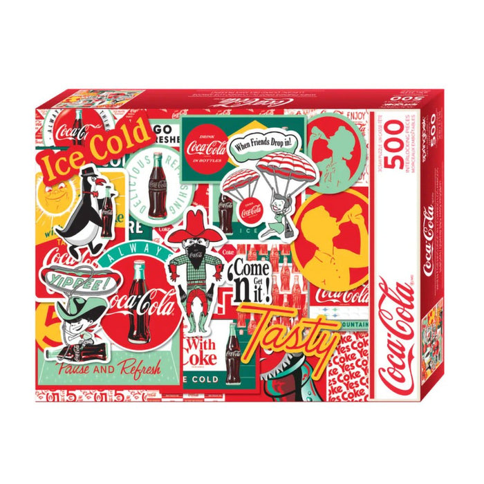 Springbok : Coca-Cola When Friends Drop In 500 Piece Jigsaw Puzzle - Springbok : Coca-Cola When Friends Drop In 500 Piece Jigsaw Puzzle