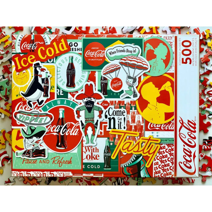 Coca-Cola A Collection 500 Piece Jigsaw Puzzle