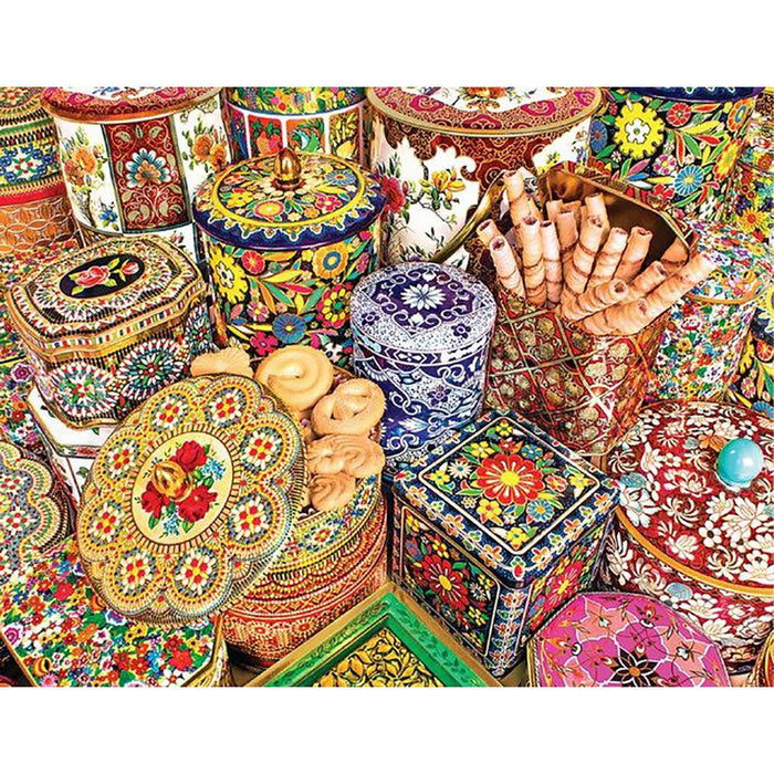 Springbok : Cookie Tins 500 Piece Jigsaw Puzzle -