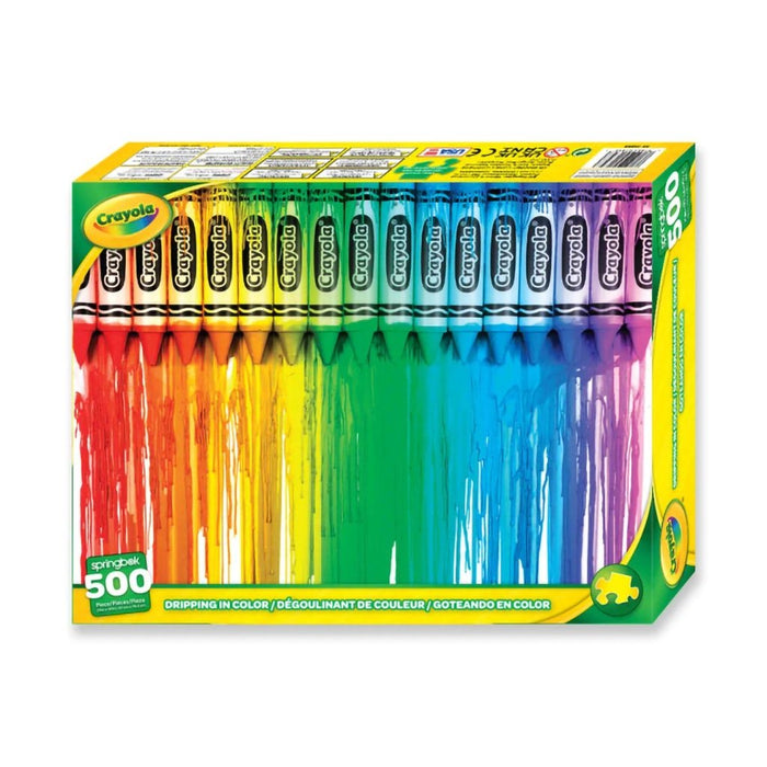 Springbok : Dripping in Color 500 Piece Jigsaw Puzzle - Springbok : Dripping in Color 500 Piece Jigsaw Puzzle