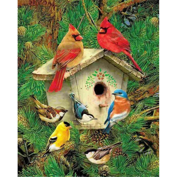 Springbok : Feathered Retreat 1000 Piece Jigsaw Puzzle - Springbok : Feathered Retreat 1000 Piece Jigsaw Puzzle