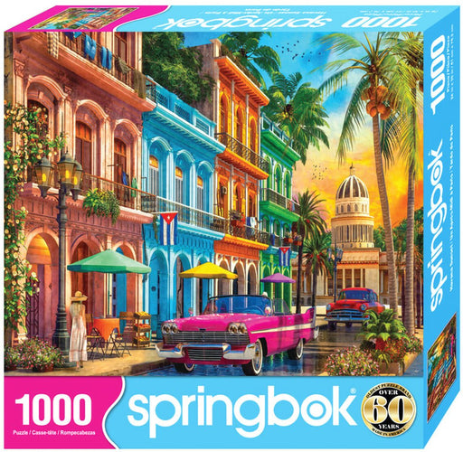 Springbok :Havana Sunset 1000 Piece Jigsaw Puzzle - Springbok :Havana Sunset 1000 Piece Jigsaw Puzzle