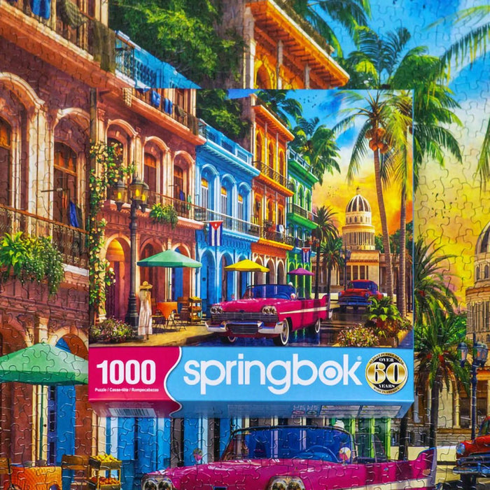 Springbok :Havana Sunset 1000 Piece Jigsaw Puzzle - Springbok :Havana Sunset 1000 Piece Jigsaw Puzzle