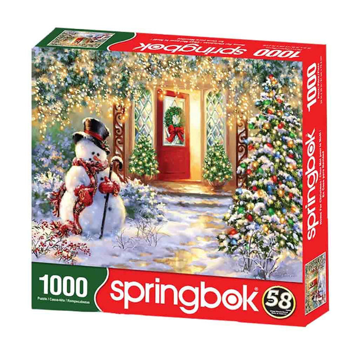 Springbok : Home for Christmas 1000 Piece Jigsaw Puzzle - Springbok : Home for Christmas 1000 Piece Jigsaw Puzzle - Annies Hallmark and Gretchens Hallmark, Sister Stores