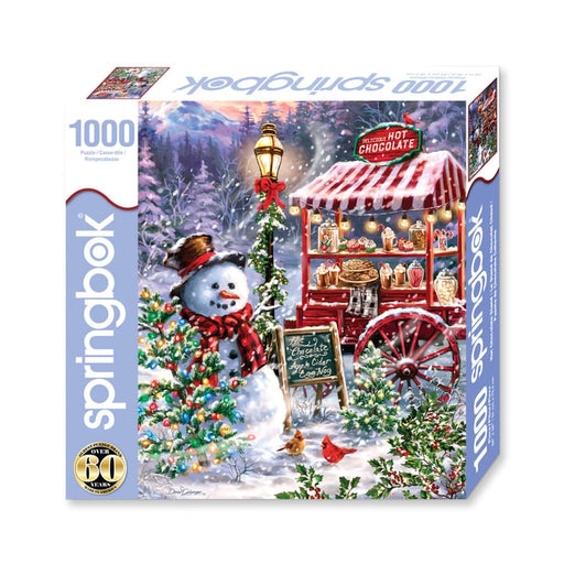 Springbok : Hot Chocolate Stand 1000 Piece Jigsaw Puzzle - Springbok : Hot Chocolate Stand 1000 Piece Jigsaw Puzzle