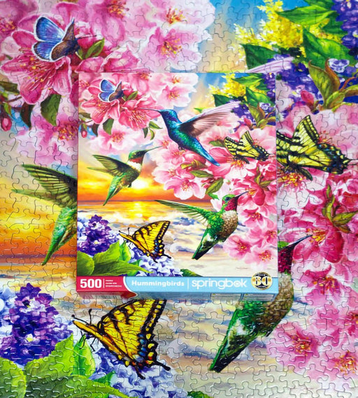 Springbok :Hummingbirds 500 Piece Jigsaw Puzzle - Springbok :Hummingbirds 500 Piece Jigsaw Puzzle