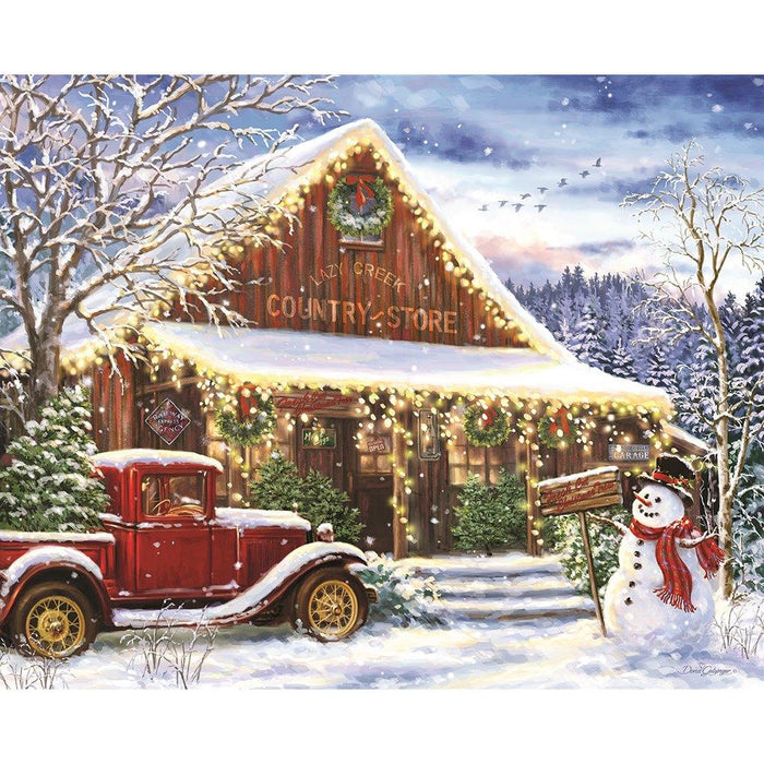 Springbok : Lazy Creek Country Store 1000 Piece Jigsaw Puzzle - Springbok : Lazy Creek Country Store 1000 Piece Jigsaw Puzzle - Annies Hallmark and Gretchens Hallmark, Sister Stores