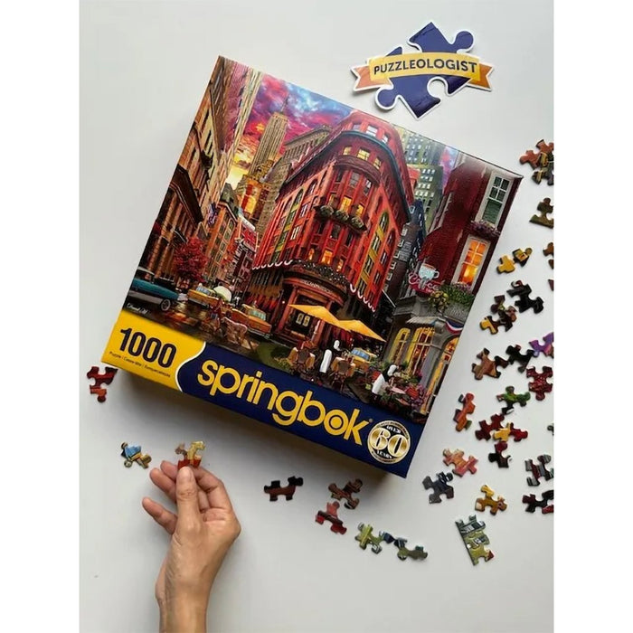 Springbok : NYC Street 1000 Piece Jigsaw Puzzle - Springbok : NYC Street 1000 Piece Jigsaw Puzzle