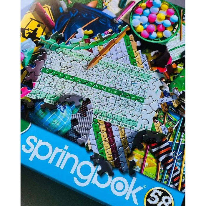 Springbok : Par For The Course 1000 Piece Jigsaw Puzzle - Springbok : Par For The Course 1000 Piece Jigsaw Puzzle