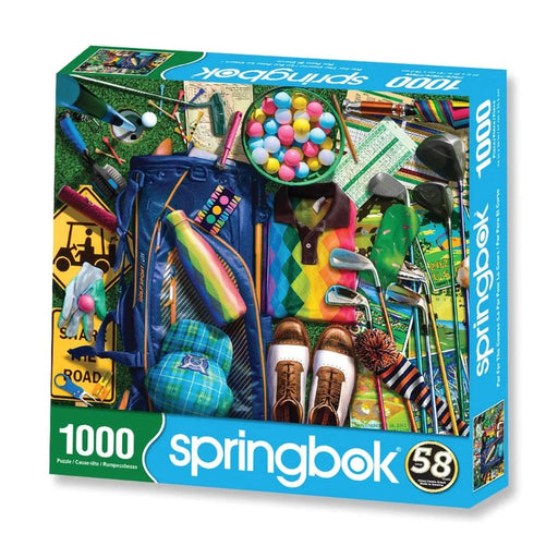 Springbok : Par For The Course 1000 Piece Jigsaw Puzzle - Springbok : Par For The Course 1000 Piece Jigsaw Puzzle