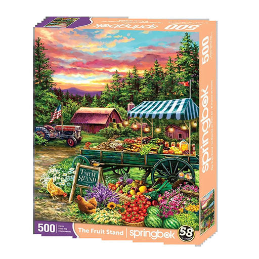 Springbok : The Fruit Stand 500 Piece Jigsaw Puzzle -