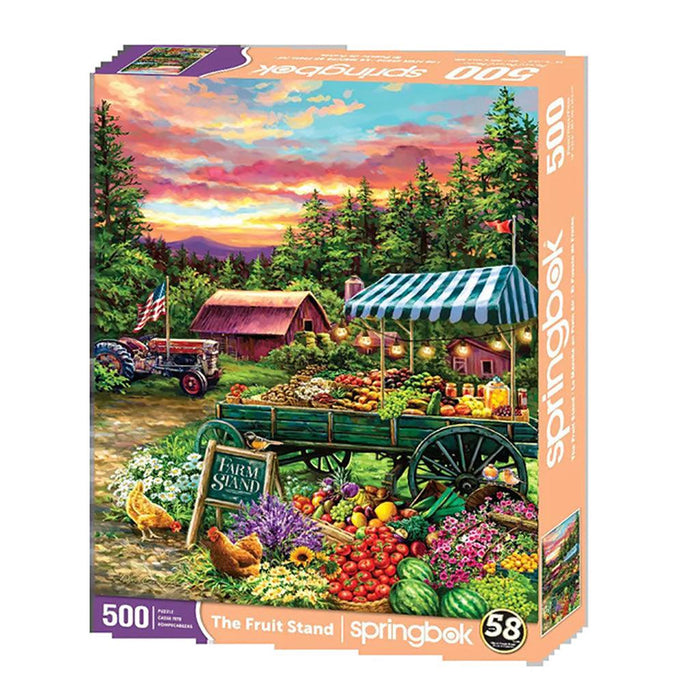 Springbok : The Fruit Stand 500 Piece Jigsaw Puzzle -