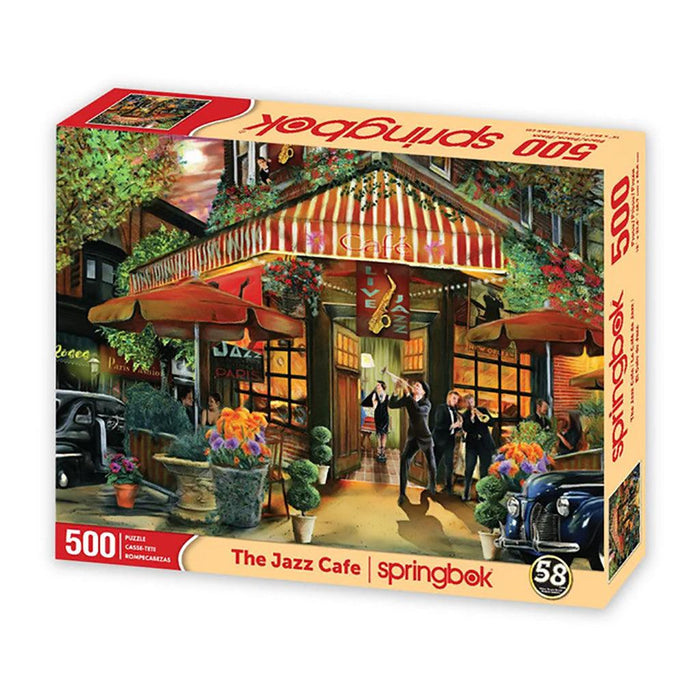 Springbok : The Jazz Cafe 500 Piece Jigsaw Puzzle -