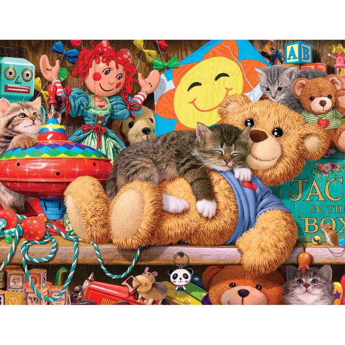 Springbok : Toy Cupboard 400 Piece Jigsaw Puzzle - Springbok : Toy Cupboard 400 Piece Jigsaw Puzzle