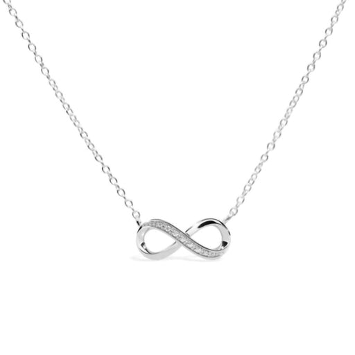 Stia : Beyond Infinity Necklace in Silver - Stia : Beyond Infinity Necklace in Silver